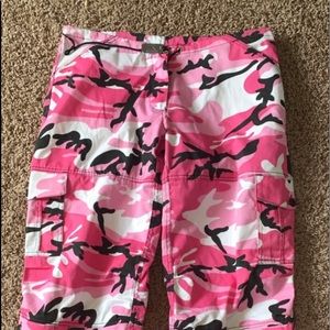 Pink camo pink pants